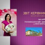 Звіт керівника за 2024/2025 навчальний рік 2 zvit afisha 24 25 n.r